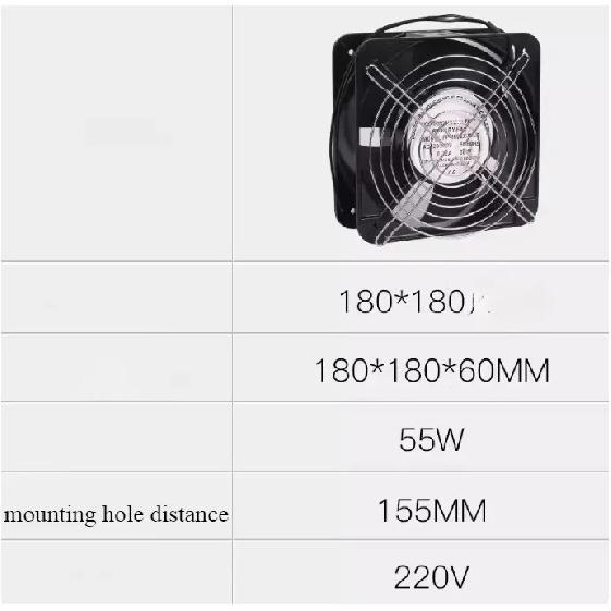 1PCS Refrigerator Freezer Aluminum Fin and Copper Tube Heat Exchanger with Fan Small Shell Condenser Radiator Fan
