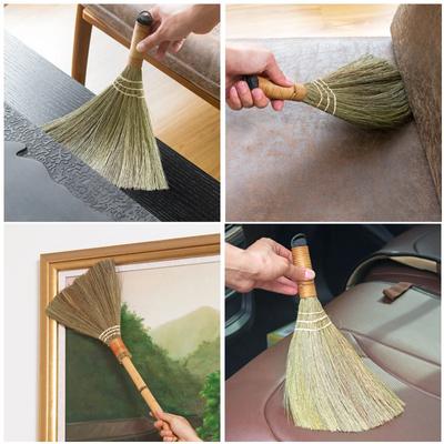 Broom Natural Wood Floor Sweeping Broom Hair Fur Household Floor Cleaning Tool Broom and Dustpan Cleaning Tools