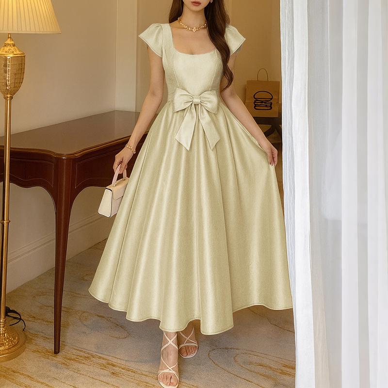 

ZANZEA Женское повседневное летнее платье с квадратным воротником и коротким рукавом 5XL