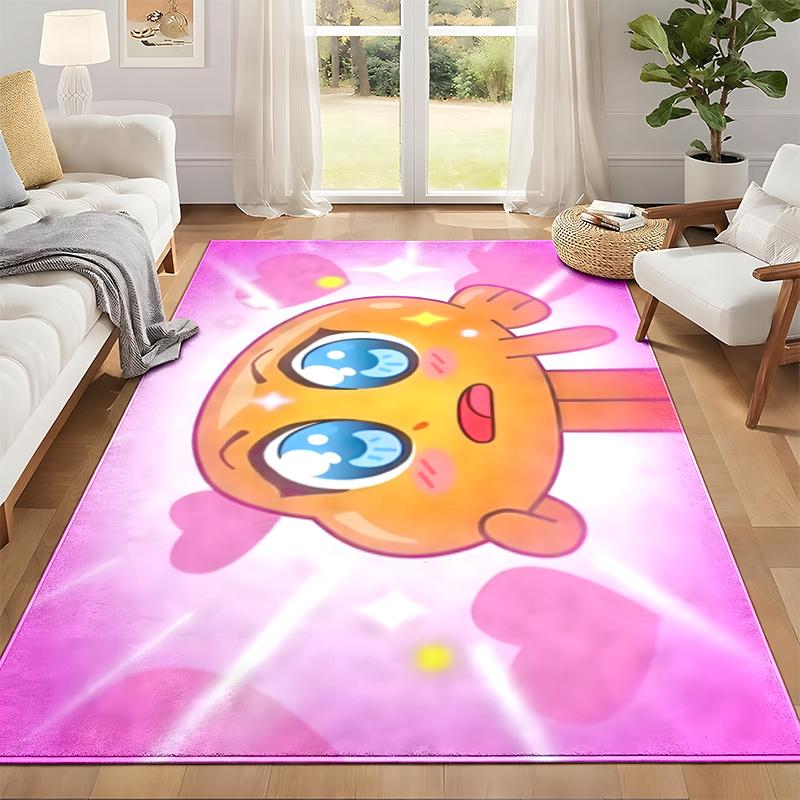 Gumball Carpet Door Mat for Living Room or Bedroom Protective Mat Under Chair Office Decoration Christmas Gift Birthday Present