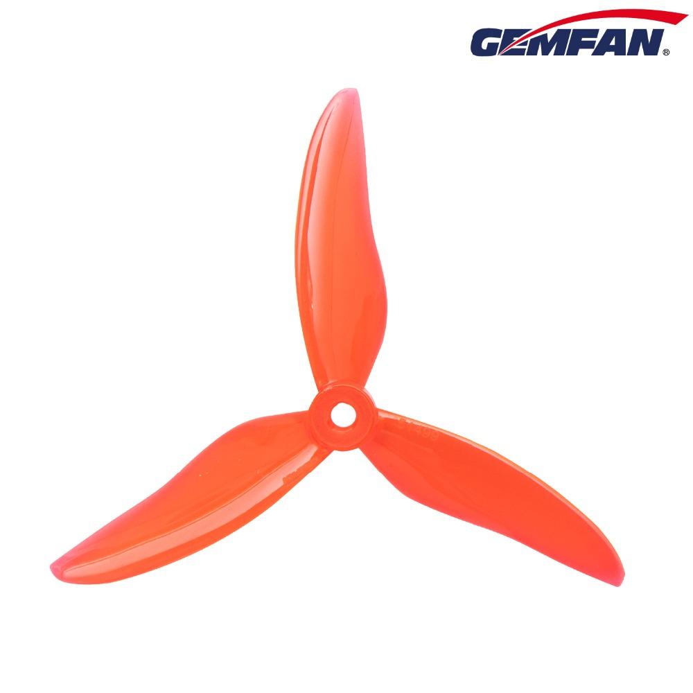 24 pcs/12 pairs Gemfan Hurricane 51499 5inch tri-blade Propeller Props CW CCW Propeller compatible T-motor motor FPV RC drone