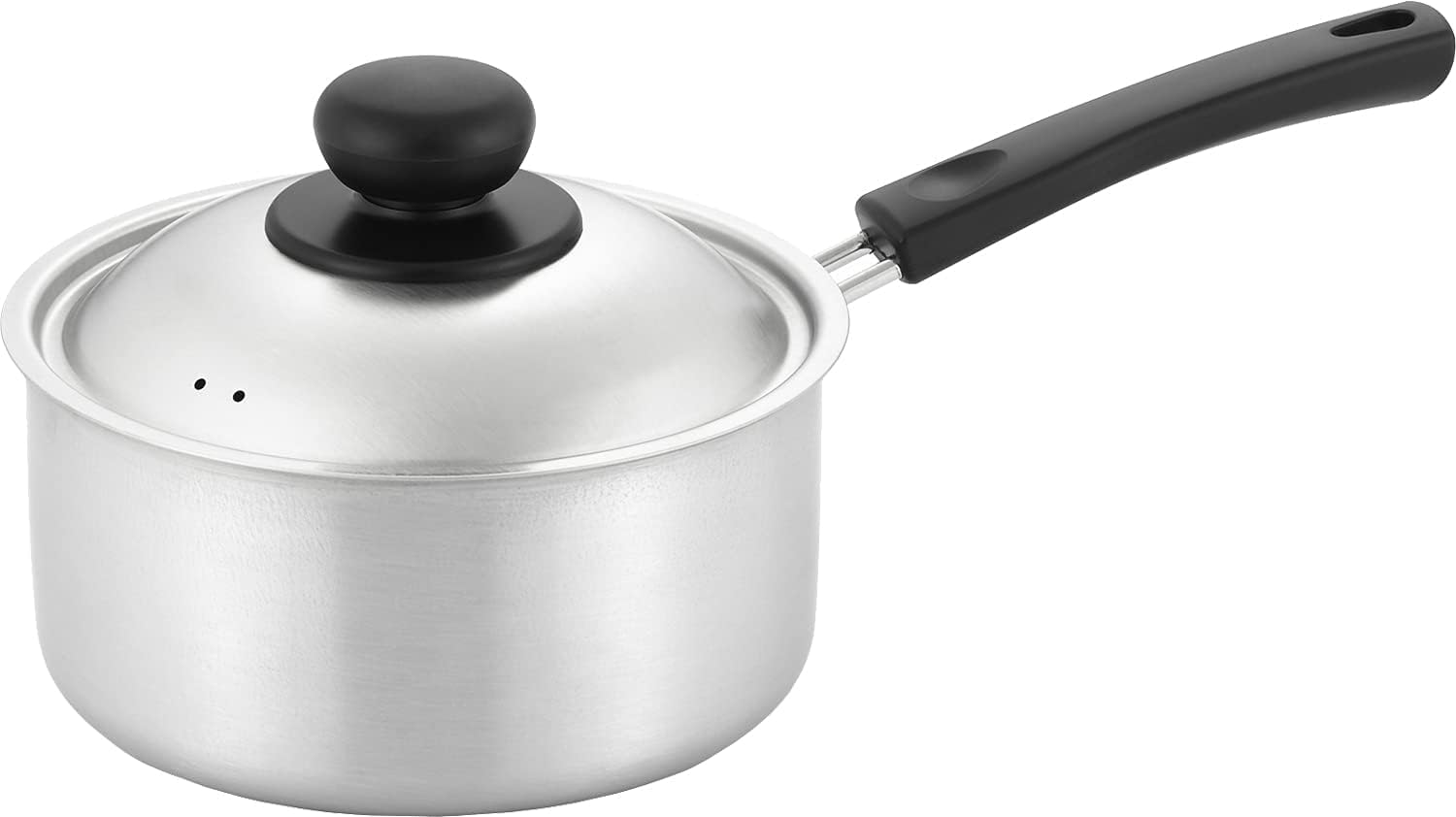 

Yoshikawa Stainless Steel Saucepan, 16cm, 1.6L Capacity, CookEasy, Made in Japan, Gift Wrapping Available, SJ3319