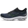 Wave Kizuna 4 Comfortable Shock Absorption Balance Low Top Running Shoes Men Sneakers Black Mint-Green J1GC241602