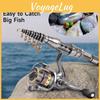 Fishing Telescopic Carbon Leo Fishing Rod Mini Pocket Size Ultra Light Spinning Rods 15m 18m 21m 24m Fishing Goods Accessory