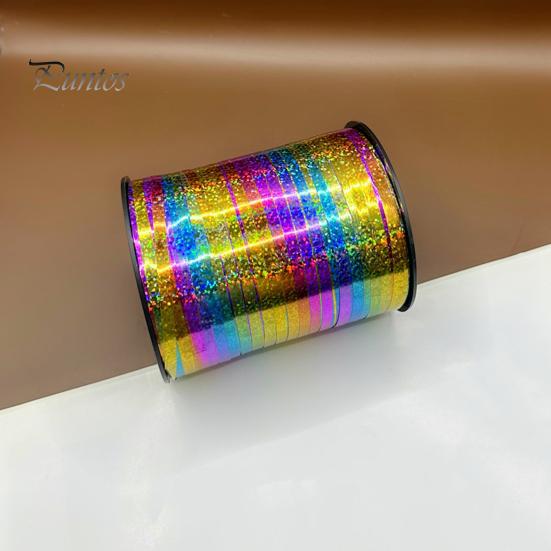 500 Yards Curling Ribbon Glitter Shiny Ballon Ribbon String Roll for Gift Wrapping Crafts Party Decorations