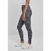 Legging Femme - Urban Classics - AOP - Noir/Blanc - Grandes Tailles