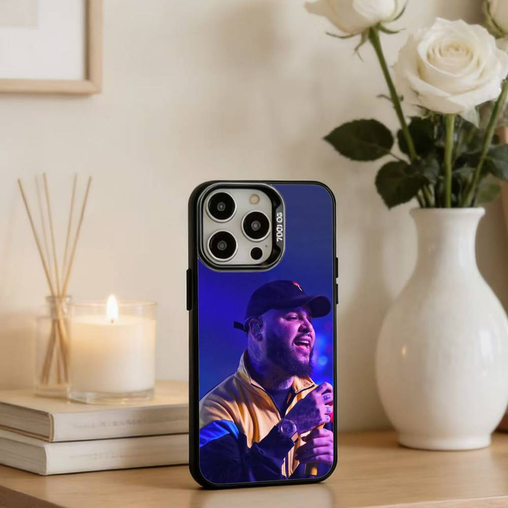 S- Singer F-Farruko Phone Case For IPhone 16 17 15 14 12 13 Pro Max Black Color Shockproof Cover