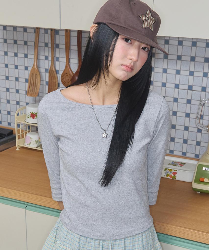 Kiibi Star Symbol Patch Cap Brown