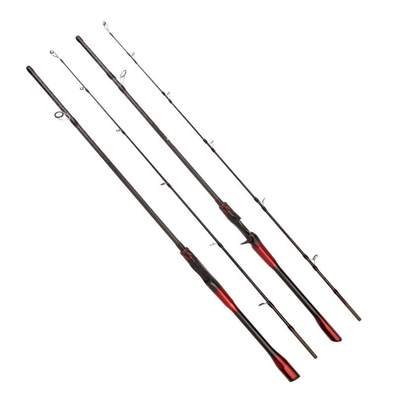 XH Lightweight Thunder Strong Heavy Black Bass Single Long-Cast Fishing Rod Set