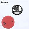 RAPL8 for SKODA 8cm9cm ABS Car Front Rear Emblem Sticker Rapid Octavia Fabia Laura Superb Kodiaq Karoq Auto Replaced Badge Accessories
