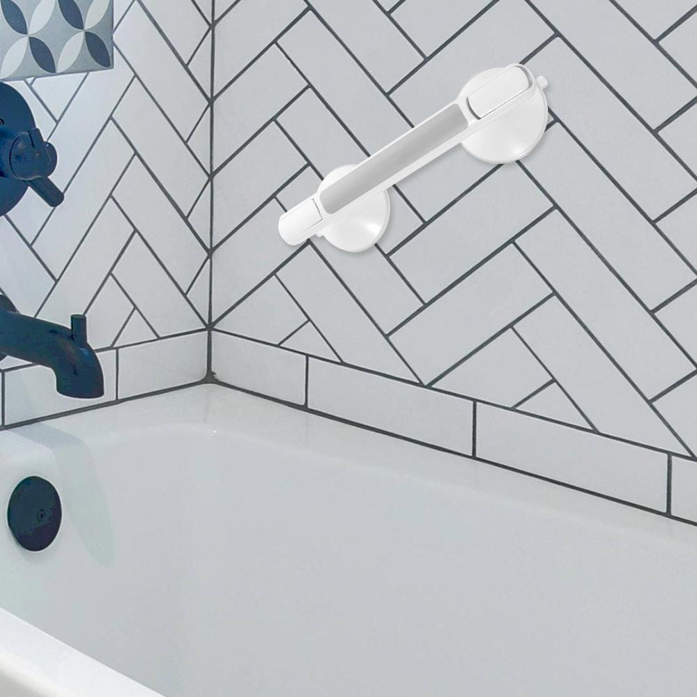 Non-slip Shower Handle Super Large Suction Cups Barrier-free Handrail  Elderly/Children