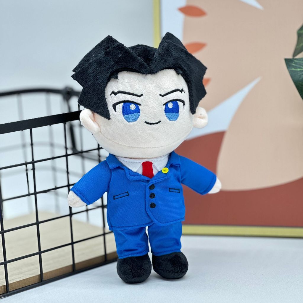 Ace Attorney Knuffel met PP Katoen Vulling Voor Anime Fans