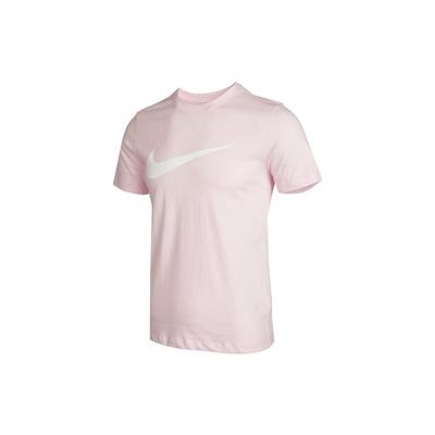 Sportswear Swoosh Logo Print Round Neck Short Sleeve T-Shirt Men Tops Pink DC5095-663