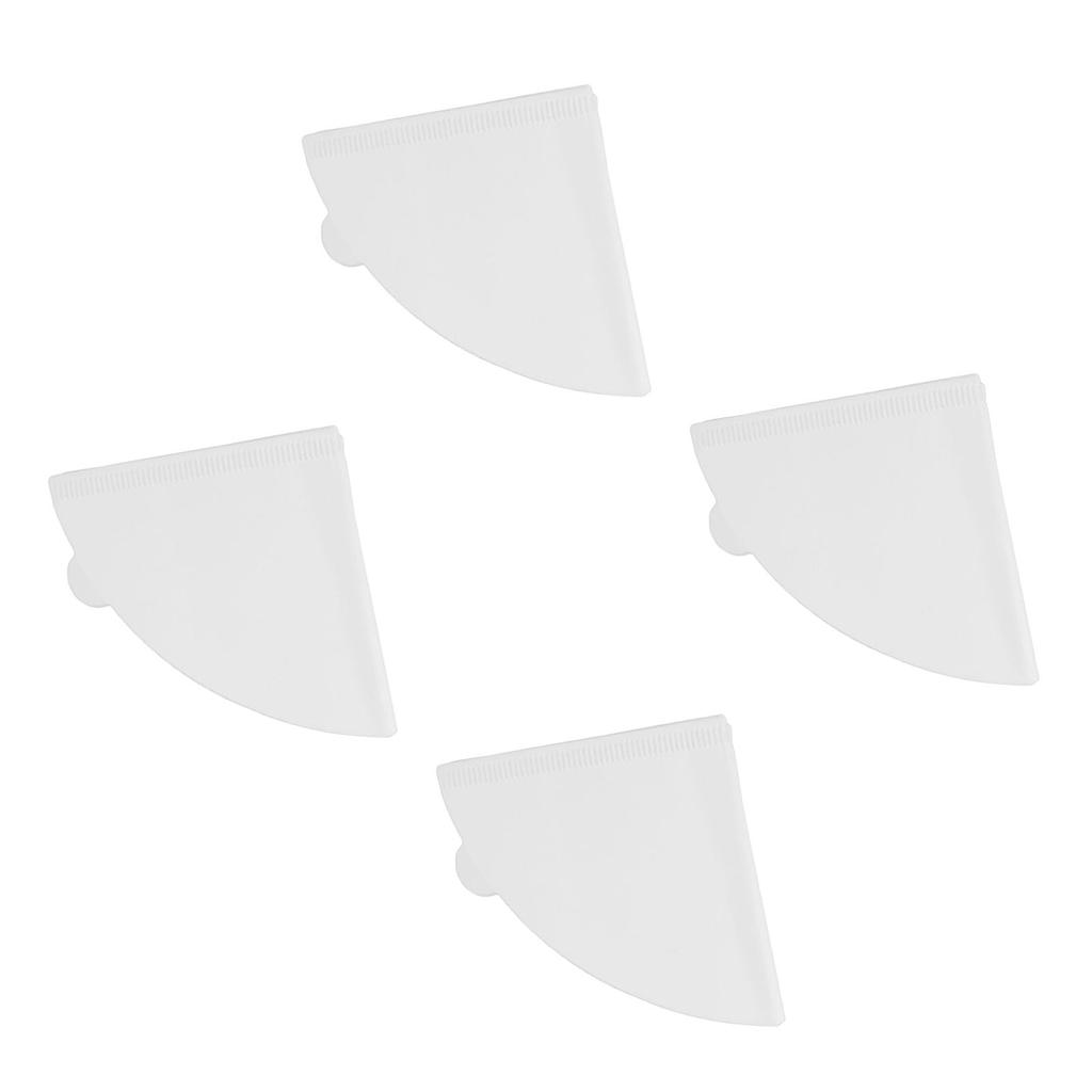 Coffee Filters, Cone-Shaped Filter Paper, 100 Sheets (V02 White, 100 Packs)