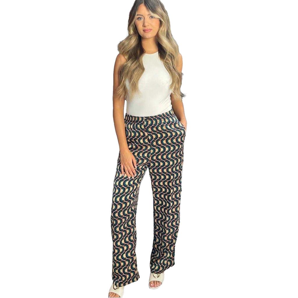 AX Paris Womens/Ladies Polyester Abstract Trousers