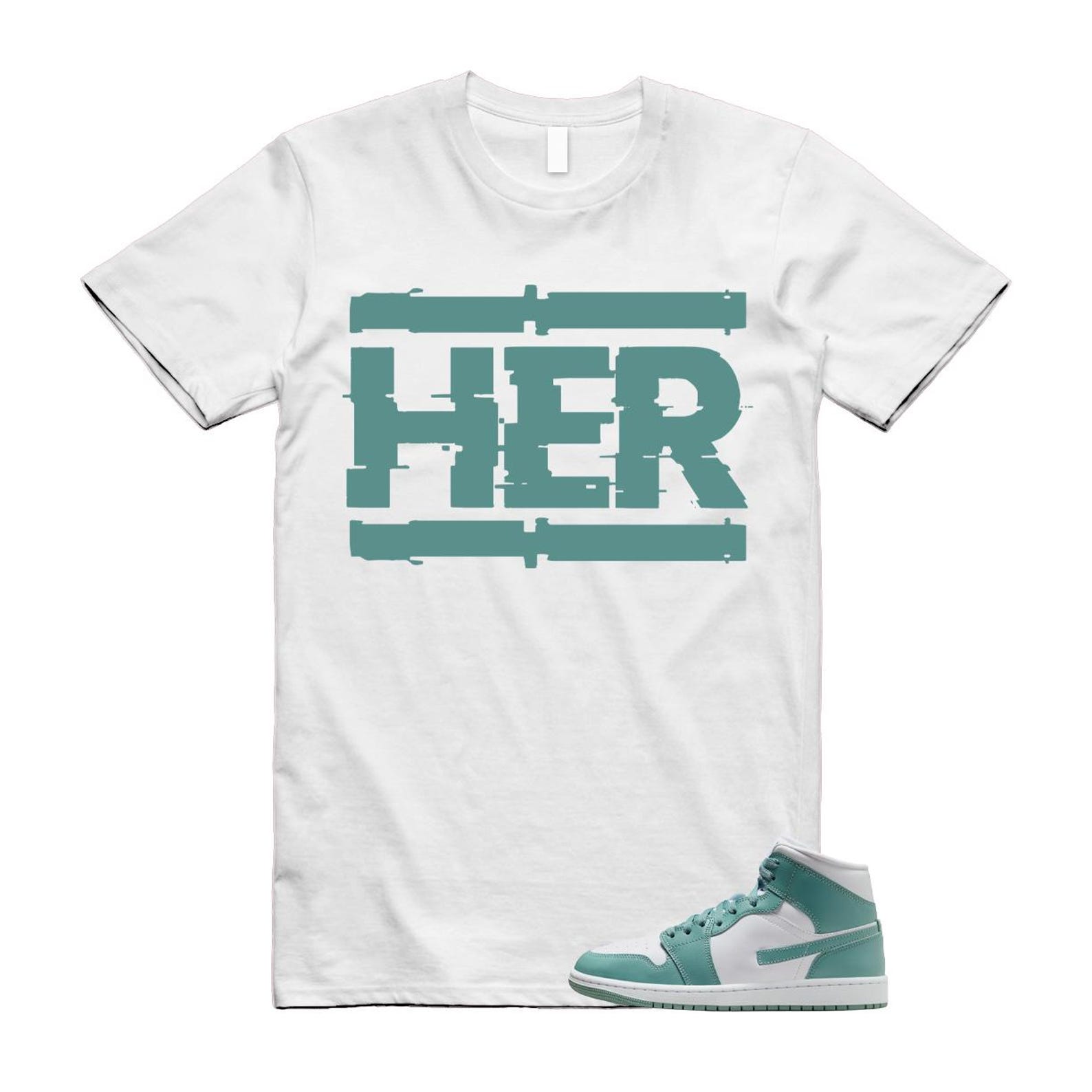 1 White Cannon Mid T Shirt Match HER S