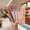Electroplated Heart Bracelet Strap Phone Case for Samsung Galaxy S24U/S23P/A15/A35