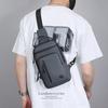 Herren Brusttasche Outdoor Leichtgewicht Handy Tasche Pendler Mehrfachtaschen Umhängetasche