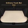 Car Trunk Mats For Lexus IS 2018 2017 2016 2015 2014 2013 IS200T IS250 IS350 IS300 IS300H Auto Cargo Liner Carpets Accessories