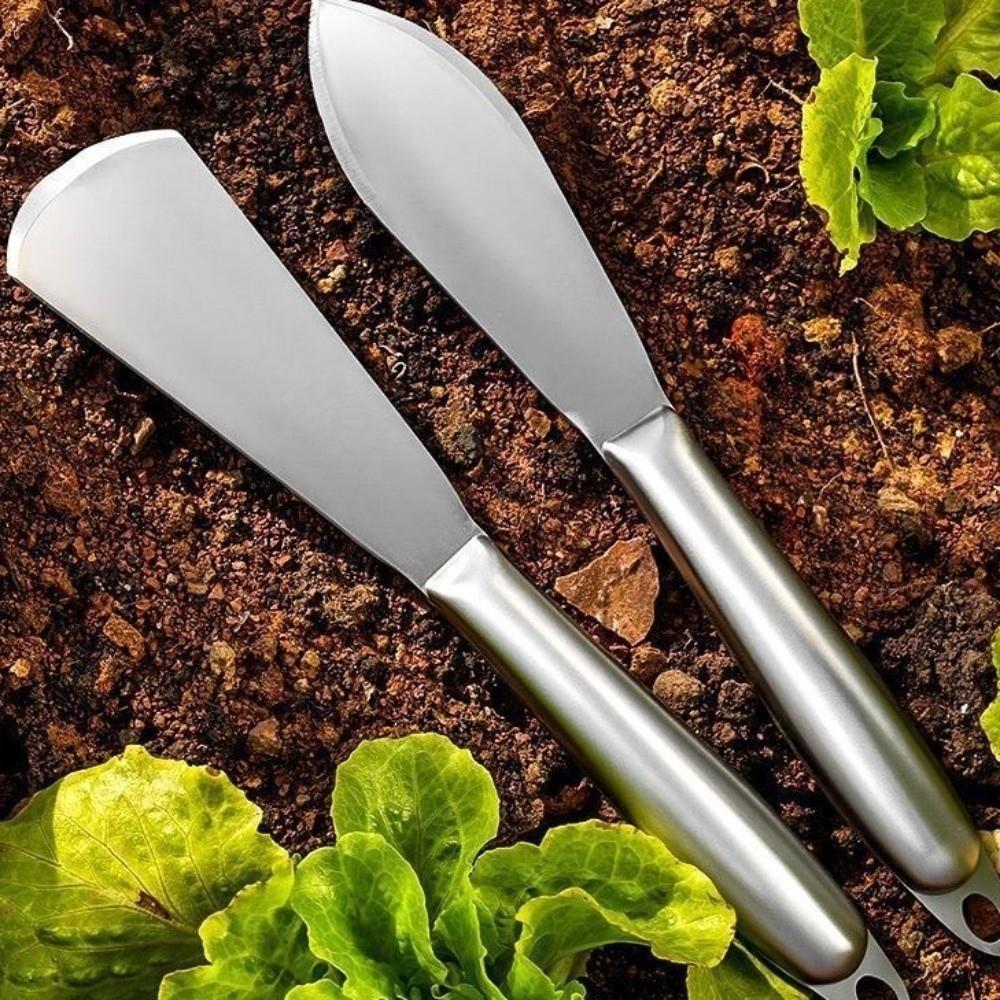 Rustproof Stainless Steel Shovel Thickened Hand Trowel Portable Garden Shovel  Household