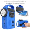 Hand Crank Solar Radio AM FM SW Emergency Radio with LED Flashlight Reading Light MP3 Player for Outdoor Camping