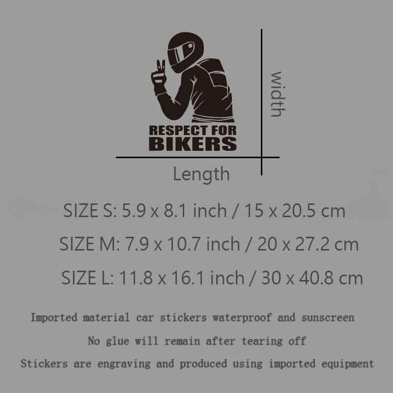 A motorcycle rider with a cool profile creative&funny stickers for cartoon fans&lover,high quality for car trucks motorcycles &l