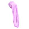 Super elastic wide-brimmed long tube hat, long hair satin nightcap, beauty salon cover hat TJM-446G