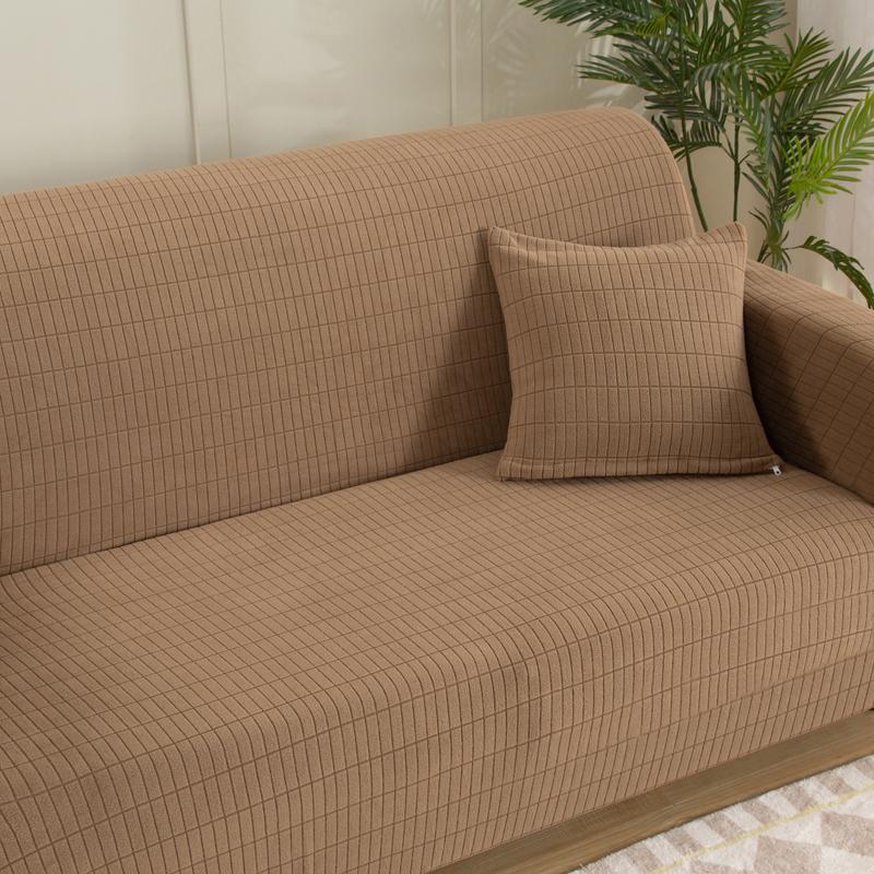 Sofa Cover for Living Room Thick Elastic Jacquard Cover for Sofa Couch Armchair 1/2/3/4 Seater L Shaped Corner Sofa Cover