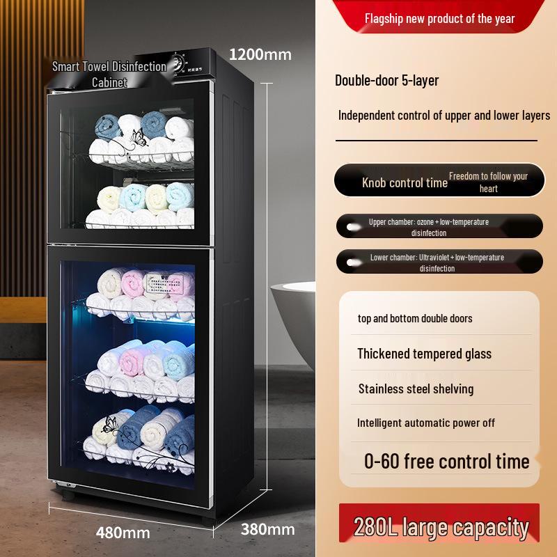 Single Door UV Sterilization Cabinet for Barber Shops and Salons