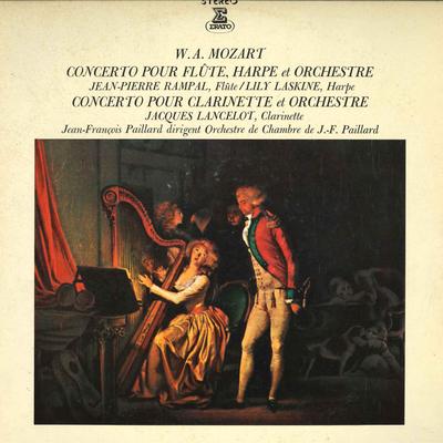 LP Record WOLFGANG AMADEUS MOZART JEANFRANCO  Conserto En Ut Majeur Pour Flute H OS2725RE ERATO 1972 Japan Classical Used