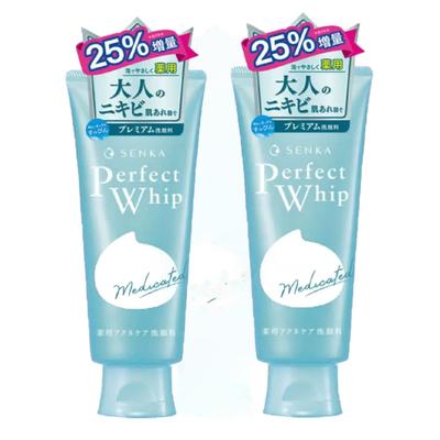 Sengan Senka Perfect Whip Acne Care Extra Facial Cleansing Set 150g X 2 25%