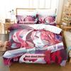 Kureiji Ollie Bedding Set Single Twin Printed Bed Set With Pillowcase Bed Duvet Cover Soft Single Double Queen Super King Size