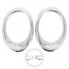 Hot Sale Lamp Bezel Trim Ring Chrome Fog Chrome Fog