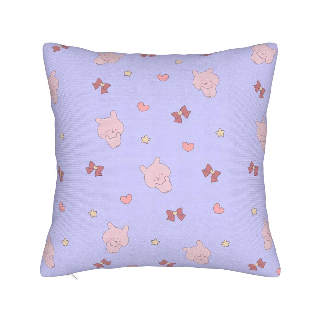Pillow Case A-Asamimichaan Asleep Cute Asamimi Comfy  Pillow Cover For Chair Sofa Home Decor Morden Pillowcases