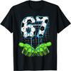 Soccer 67 Six Seven Funny Gen Alpha Meme Drip T-Shirt