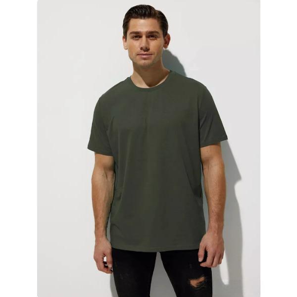 Men's Simple Basic Multi Color Daily Wear Top Solid Color Short Sleeve T-shirts