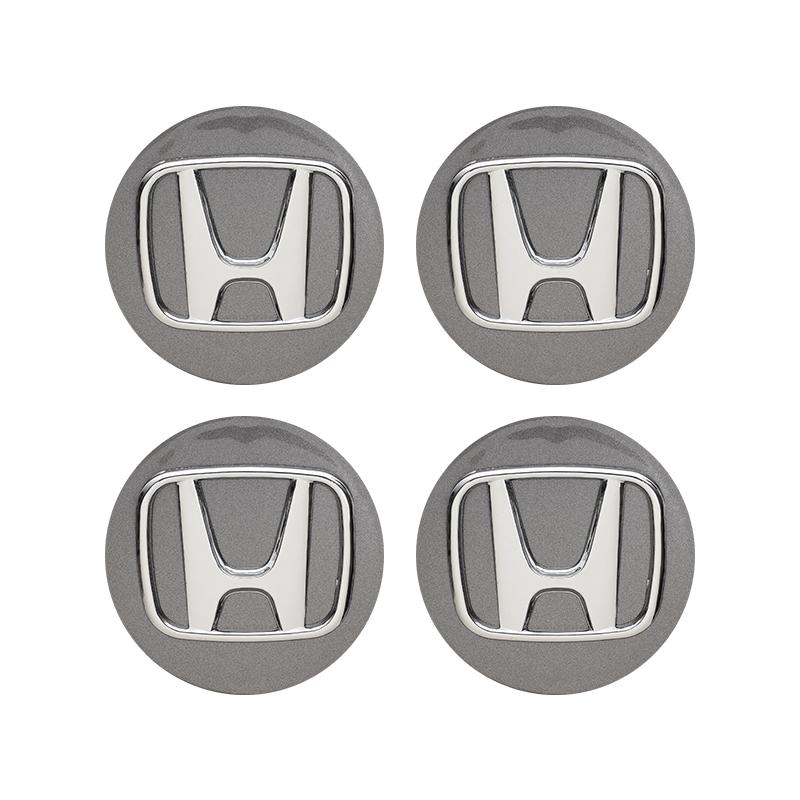 4pcs Car Wheel Center Cap Hub Cover Badge Emblem Sticker Car Accessorie For Honda Civci FIT CRV Accord Jazz HRV Stepwgn CRZ 5th
