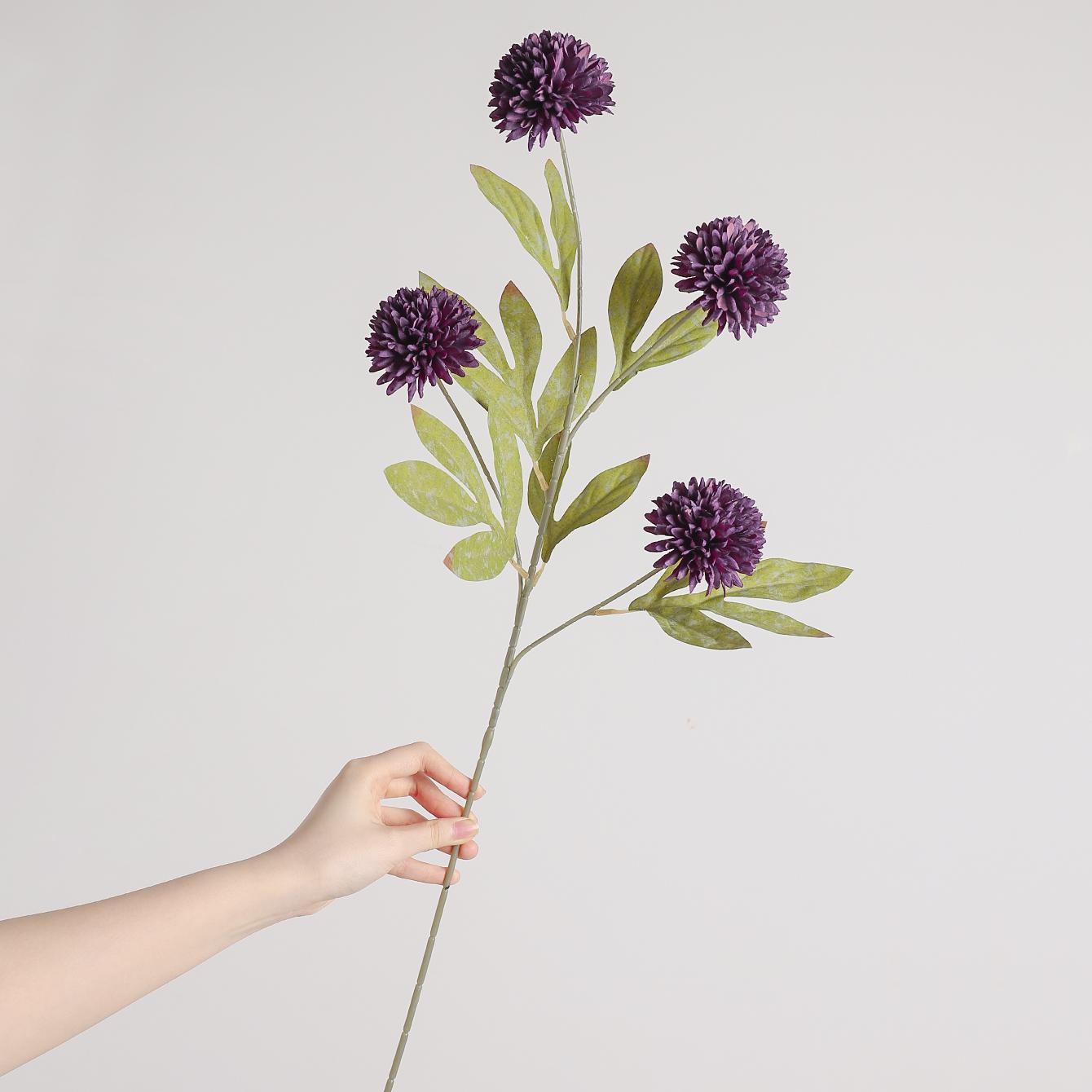 

1Pcs Dandelion Artificial Flowers Bouquet 70CM Fake Flower for Home Room Vase Decor Garden Wedding Decorations Outdoor Ornament