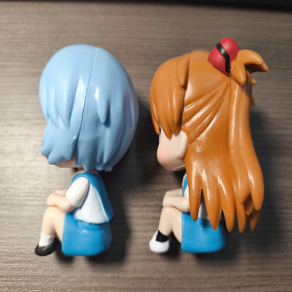 Neon Genesis Evangelion Figuren Eva Figur Asuka Langley Soryu Actionfigur Ayanami Rei Statue Modell Spielzeug Geburtstagsspielzeug Geschenk