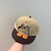 Quick Dry Cartoon Bear Baby Hat Casual Kids Peaked Caps Fashion Newborn Sun Hat  Beach