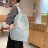 Schoolbag High Value Ins Style Schoolbag Female Junior High School Girl High School College Student Backpack Lightweight Simple Small Fresh Backpack