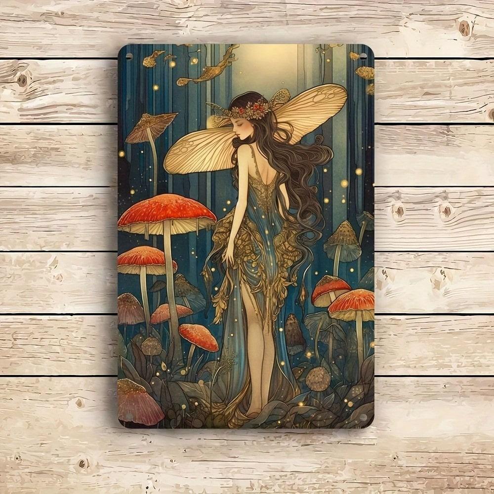 Planetjuice Vintage Farmhouse Metal Wall Art Rustic Apple Kitchen Decor 20X30CM