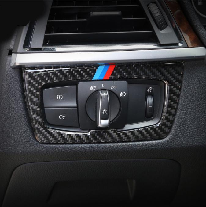 BMW 3 Series GT 320li Carbon Fiber Gear Panel Center Console Accessory