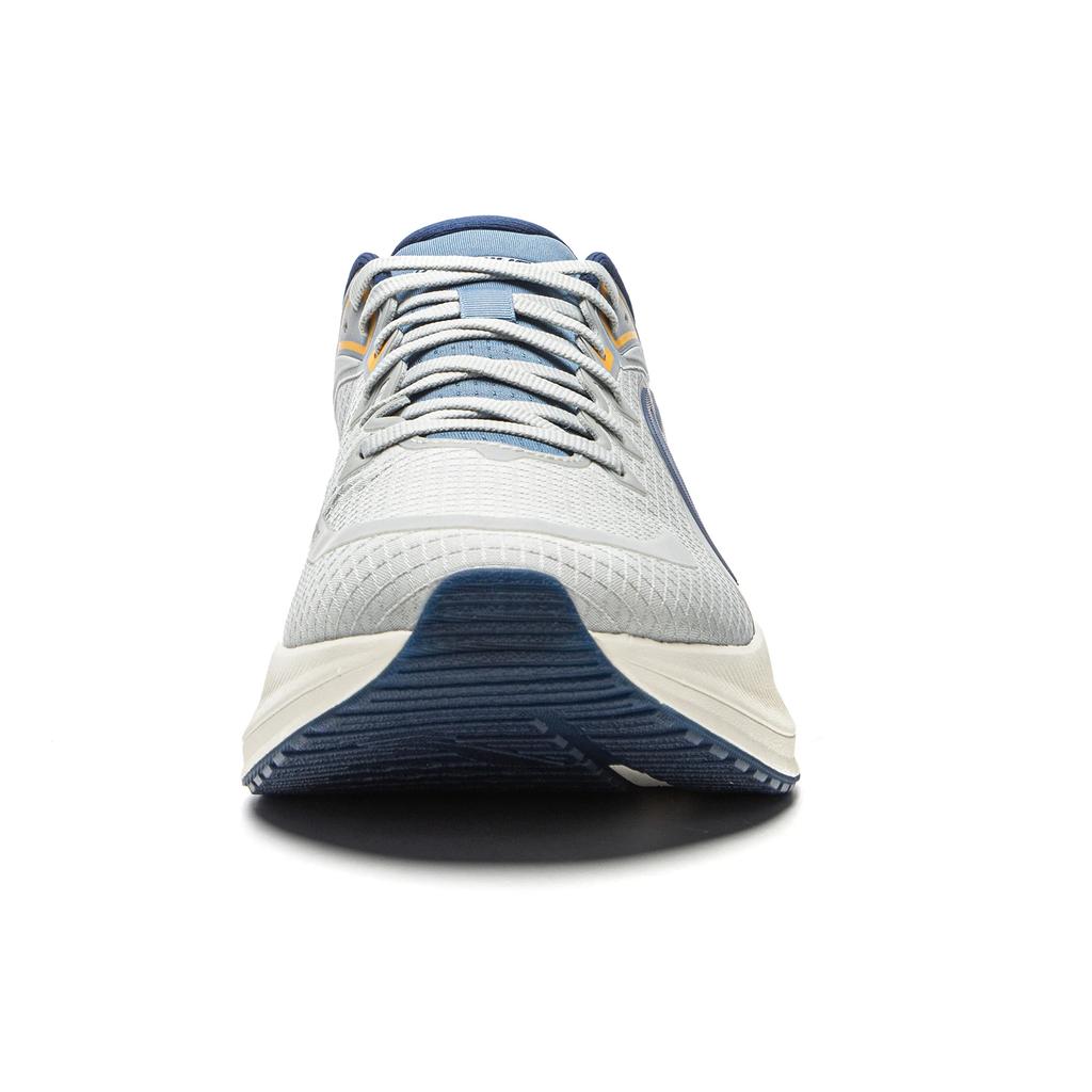 New LiNing Yueying 4 Anti-Slip Wear-Resistant Low-Top Sprint Running Shoes Men's Gray Blue ARHU021-12