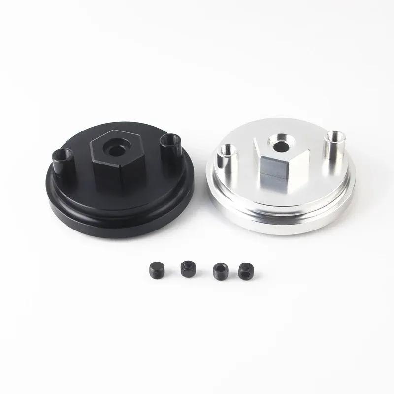Aluminum Oil Filter Adapter For Oil Pressure And Oil Temperature For Bmw 4 Cylinder Models 520i 525i, E36 325i, E46 M3