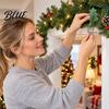 Weather Resistant Decoration Reusable Plastic Hanger for Christmas Garland Straps Adjustable Mantle Fireplace Holder Multi