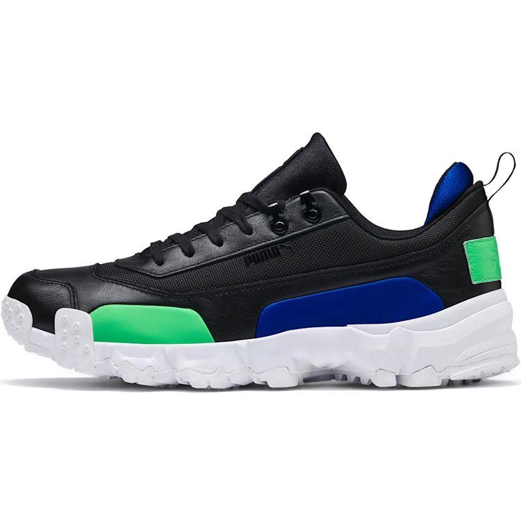 

Puma Trailfox Легкие Удобные Уличные Ботинки Мужские ботинки Черные Зеленые Синие 369470-02 39