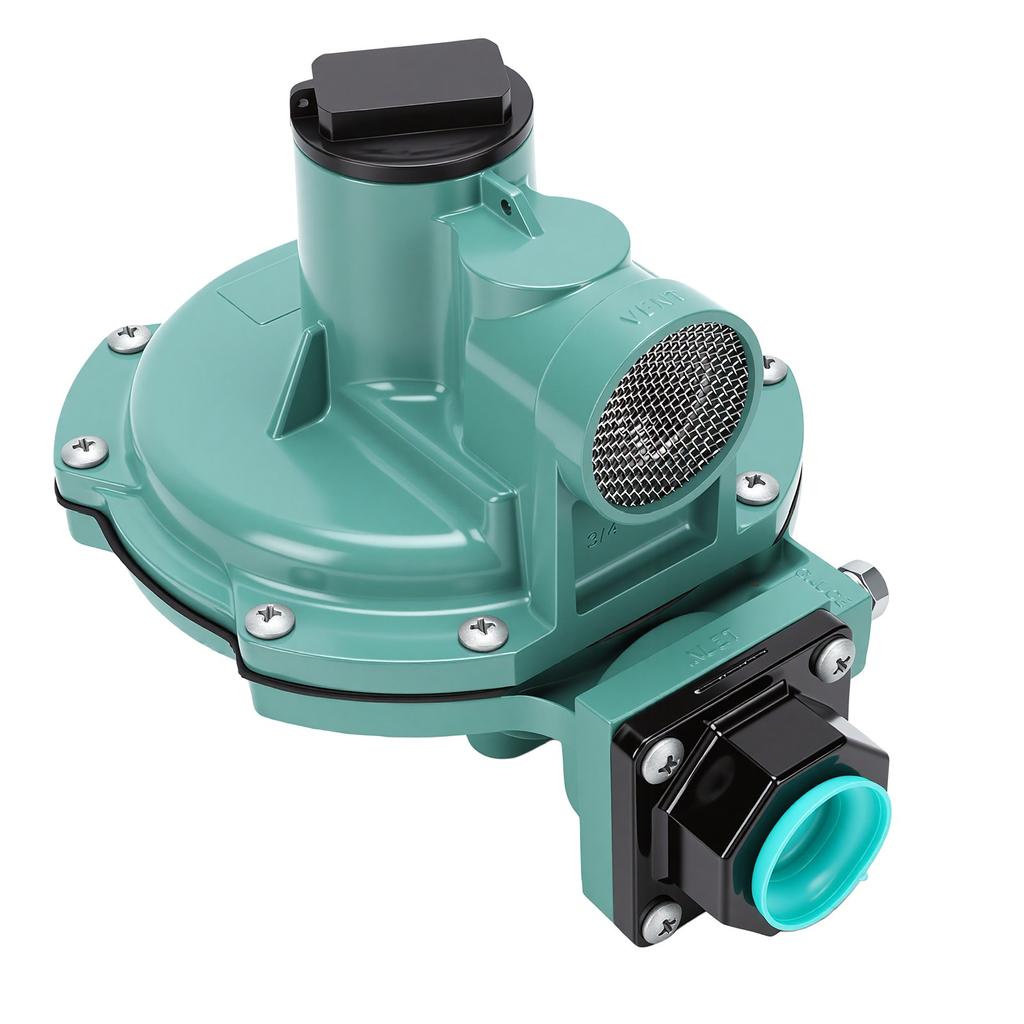 2nd Stage Gas Regulator R622 DFF 22.5 31mbar Adjustable Output Pressure 3 4 NPT Inlet Outlet LP Gas Regulator for