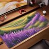 Lavender field Mouse Pad Game Accessories keyboard pad XXL large locking edge 900X400 mm table mat Gaming mousepad