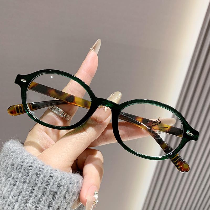 Unisex Blue Light Blocking Round Frame Nerd Reading Glasses - Age-Reducing and Youthful Design